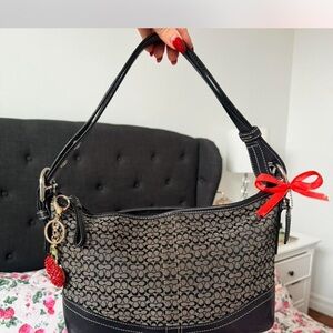 Black and Gray Designer Women's Bag